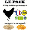 copy of 25kg Blé BIO - GRAINS entiers BIO pour poule pondeuse et tous les animaux de la ferme