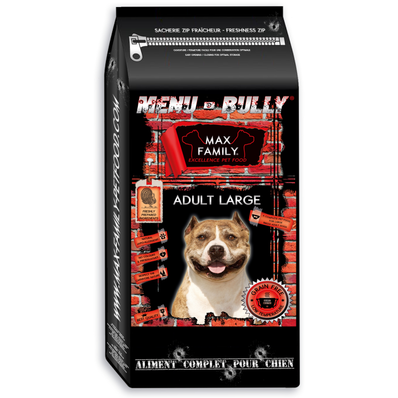 [sac scotché - quantité 1 maxi] Menu BULLY Adult Large - by MAX FAMILY